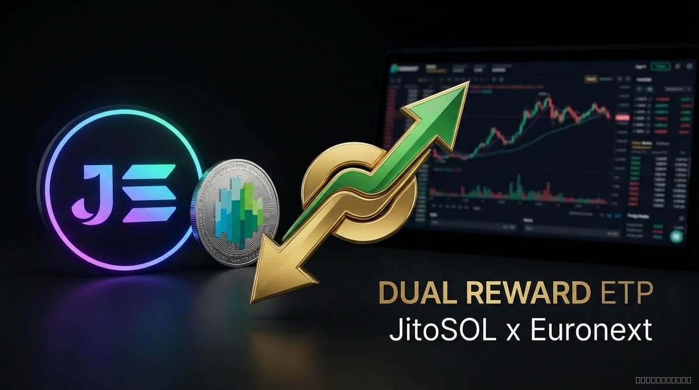 21Shares lanciert bahnbrechendes JitoSOL ETP auf Euronext: Doppelte Renditen für Solana Staking - NEC, MAJOR, SOL cryptocurrency news by Michael Steinbach and Biturai | biturai.com