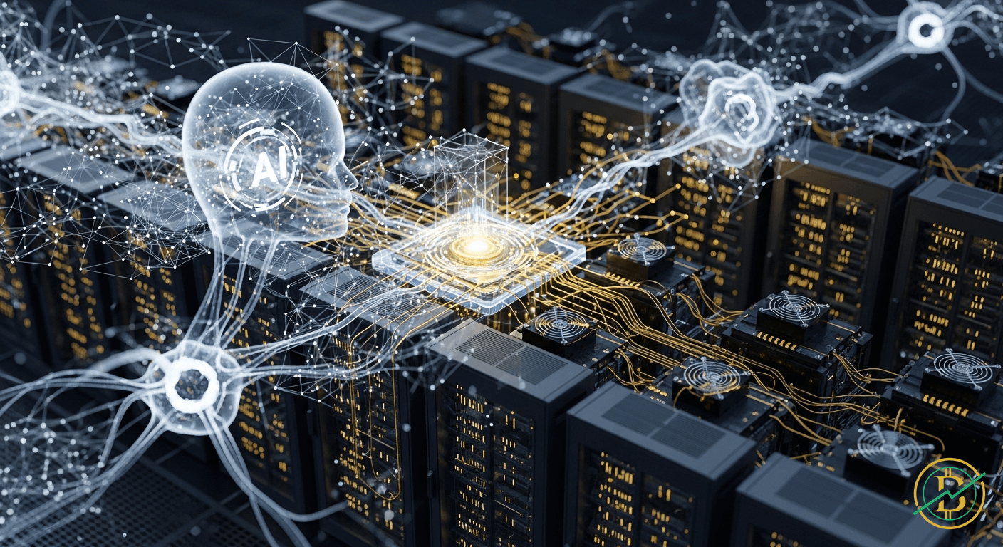 Miningindustrie passt sich an KI-gesteuerte Rechenzentren an - AI, SHIFT, $HYBRID cryptocurrency news by Michael Steinbach and Biturai | biturai.com