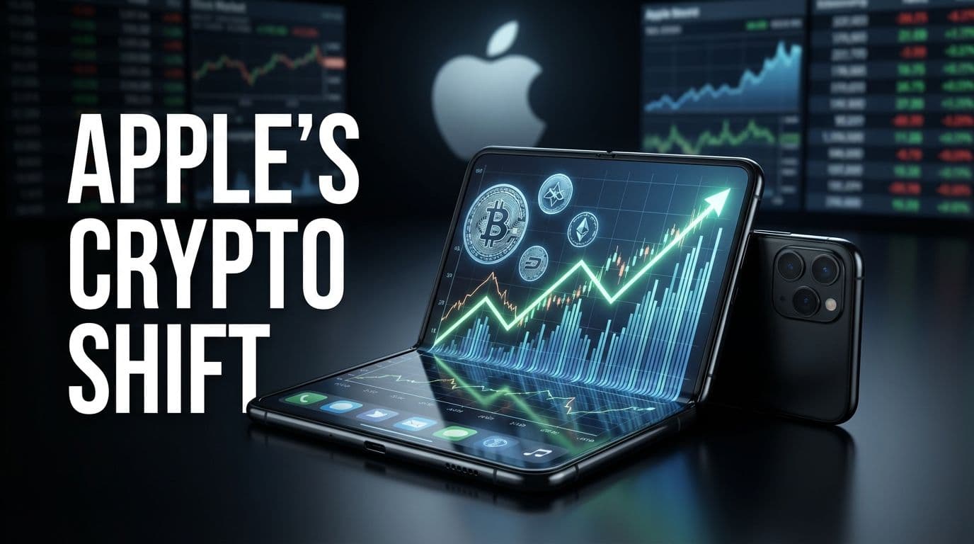 Apple's Strategic Shift Impacts Cryptocurrency Market Sentiment - trading analysis by Michael Steinbach and Biturai | biturai.com