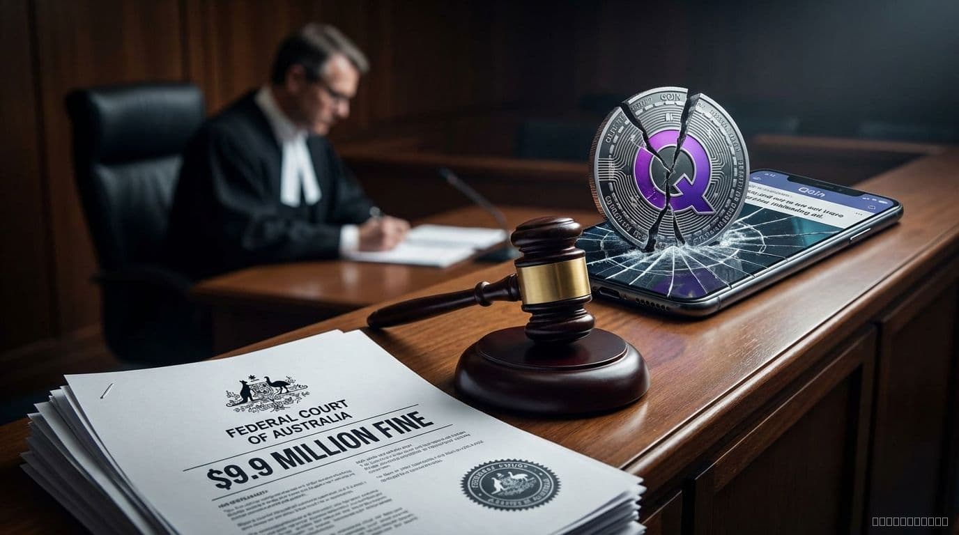 Australischer Kryptowährungsanbieter muss Millionenstrafe für irreführende Qoin-Werbung zahlen - U, UTED, IMX cryptocurrency news by Michael Steinbach and Biturai | biturai.com