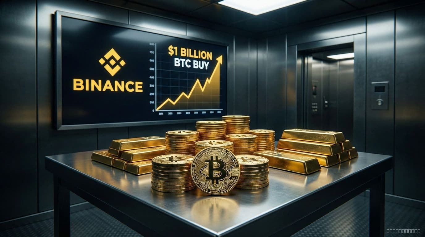 Binance Bolsters Bitcoin Holdings in Billion Dollar BTC Buy - ROCK, CRASH, BTC trading analysis by Michael Steinbach and Biturai | biturai.com