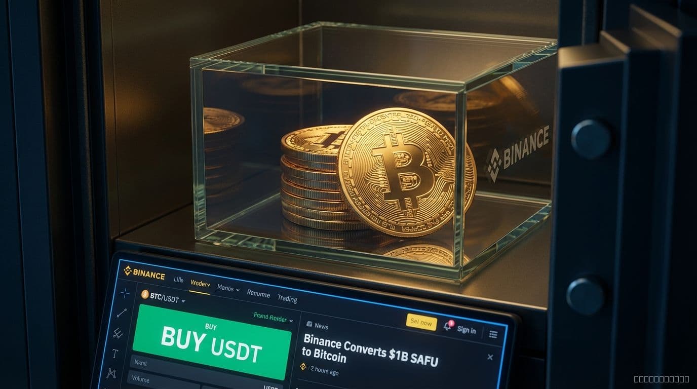 Binance Shifts Reserves Signaling Bitcoin Confidence - trading analysis by Michael Steinbach and Biturai | biturai.com