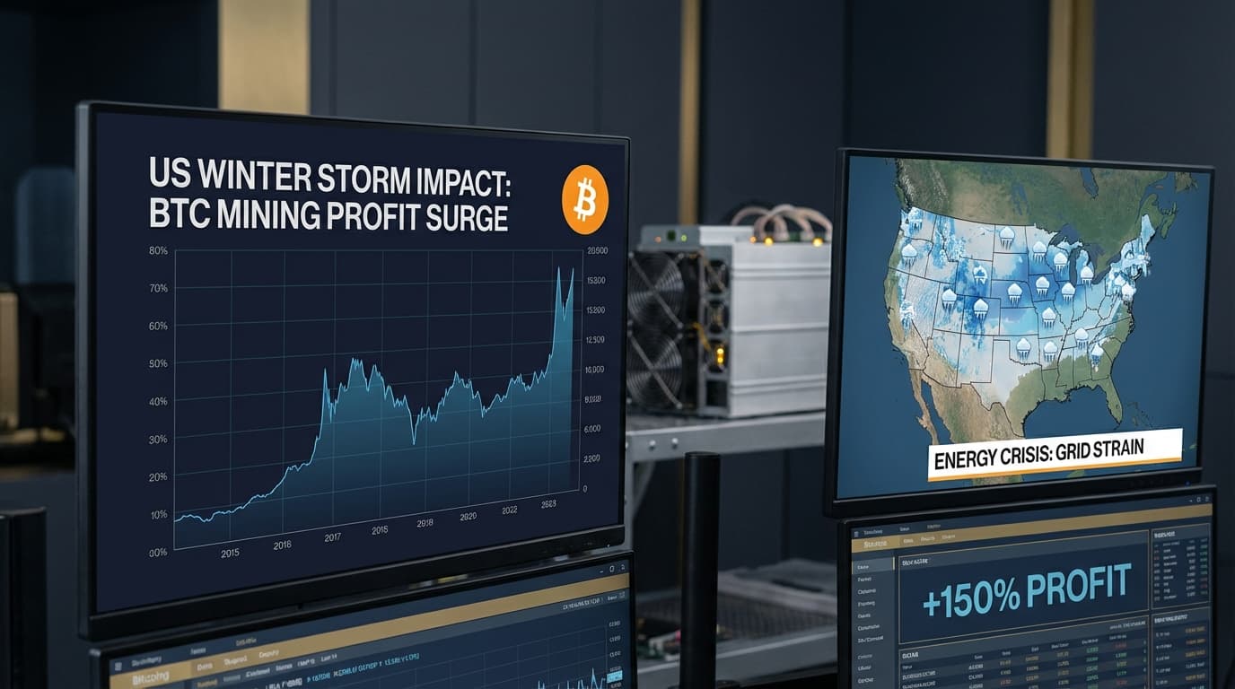Bitcoin Miners Capitalize on US Energy Crisis, See Profits Soar - UTED, WINTER, BTC trading analysis by Michael Steinbach and Biturai | biturai.com