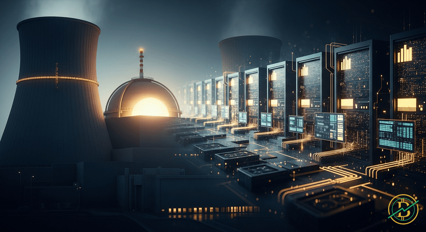 Bitcoin Miner antizipieren KI Boom und setzten auf Kernkraft - AI, UTED, BTC cryptocurrency news by Michael Steinbach and Biturai | biturai.com