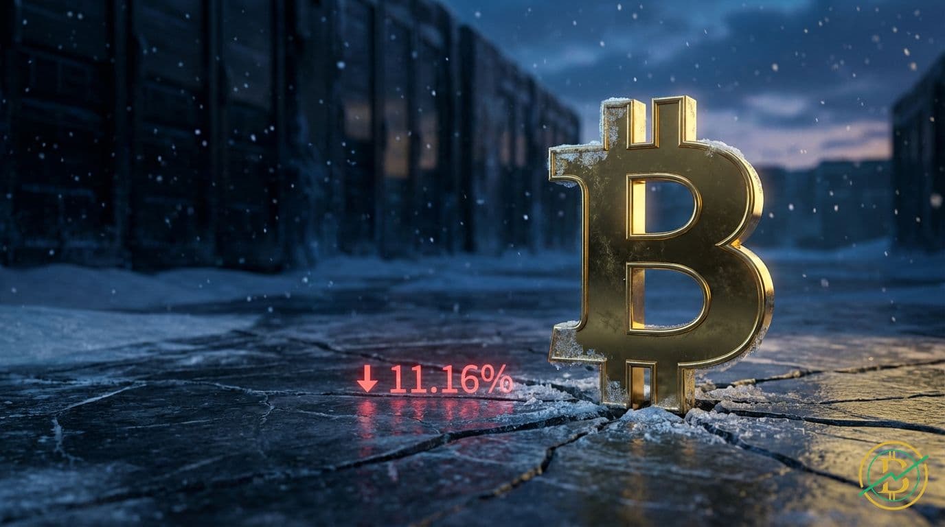 Bitcoin Mining Difficulty Plummets Following Severe Weather Event - SHIFT, UTED, FRY trading analysis by Michael Steinbach and Biturai | biturai.com