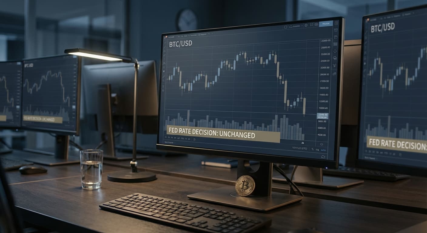 Bitcoin Navigates Choppy Waters Following Federal Reserve Rate Announcement - BASED, BTC, READ trading analysis by Michael Steinbach and Biturai | biturai.com