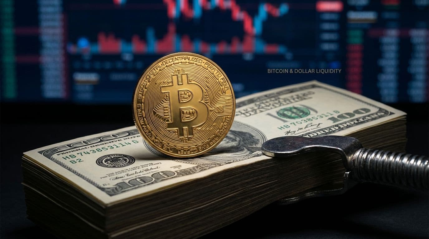 Bitcoin Navigates Shifting Dollar Dynamics Amidst Liquidity Squeeze - DOLLAR, SHARP, BTC trading analysis by Michael Steinbach and Biturai | biturai.com