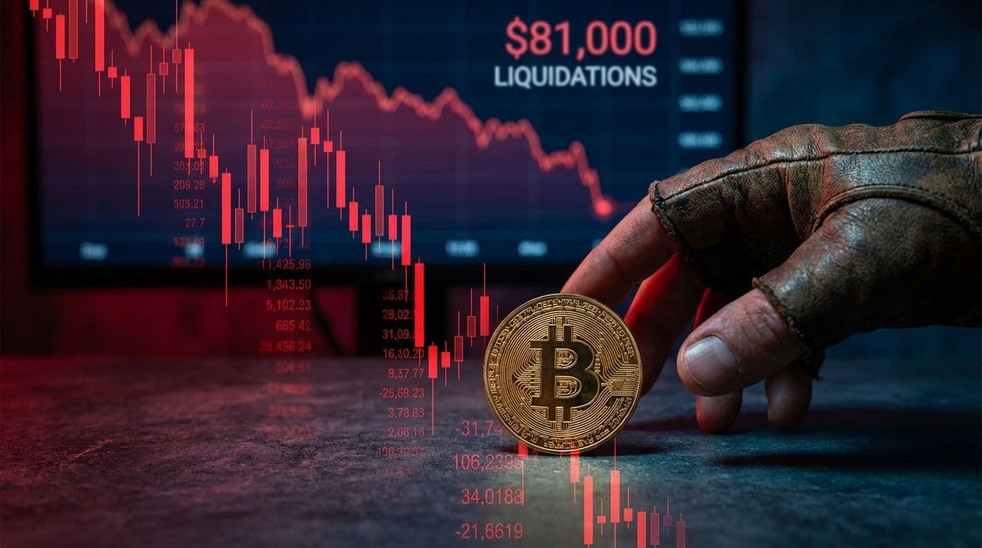 Bitcoin Price Dips Sharply Triggering Significant Liquidation Events - trading analysis by Michael Steinbach and Biturai | biturai.com