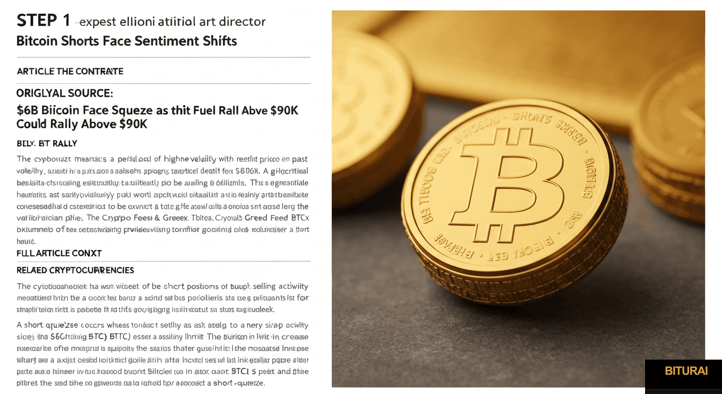 Bitcoin Shorts Face Squeeze as Market Sentiment Shifts - GREED, RLY, FUELX trading analysis by Michael Steinbach and Biturai | biturai.com