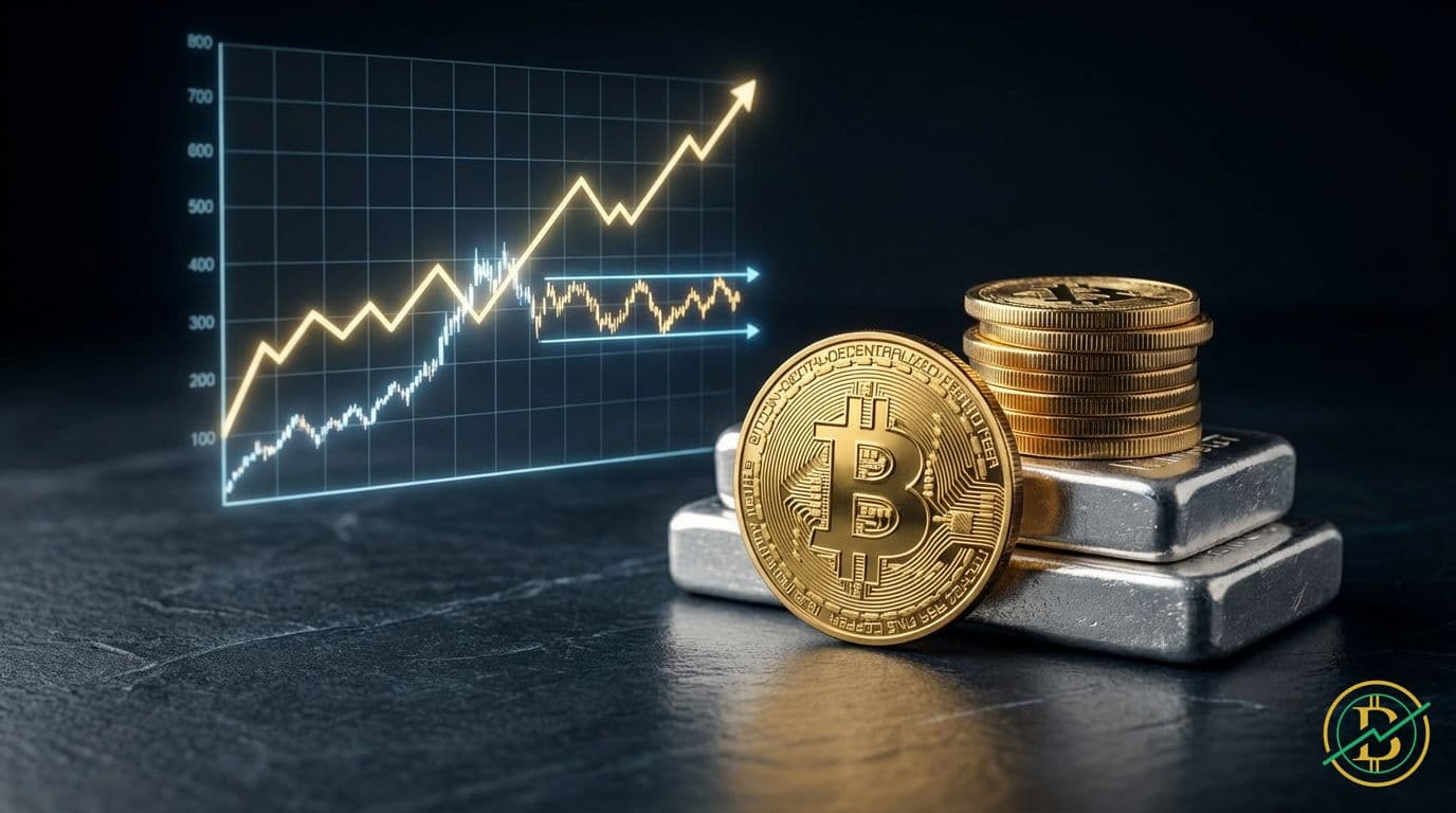 Bitcoin Stagnation Amidst Precious Metals Surge: Decoding the Divergence - trading analysis by Michael Steinbach and Biturai | biturai.com