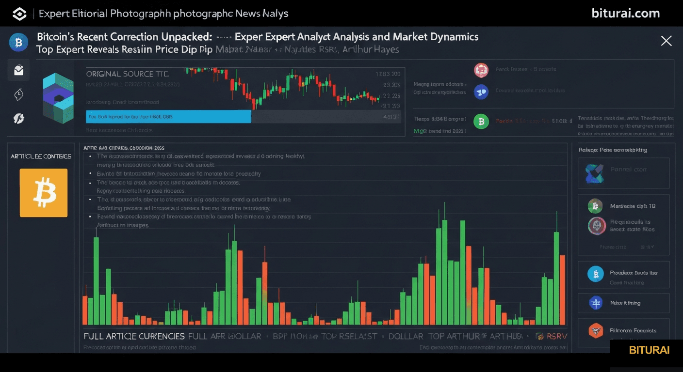 Bitcoin's Recent Correction Unpacked: Expert Analysis and Market Dynamics - DOLLAR, TOP, BTC trading analysis by Michael Steinbach and Biturai | biturai.com