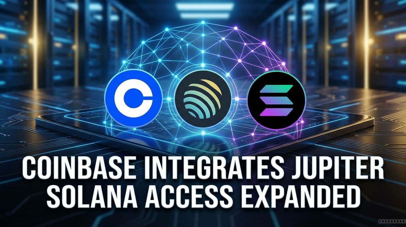 Coinbase Expands Solana Network Accessibility with Jupiter Exchange Integration - SOL, JUP, BTC trading analysis by Michael Steinbach and Biturai | biturai.com