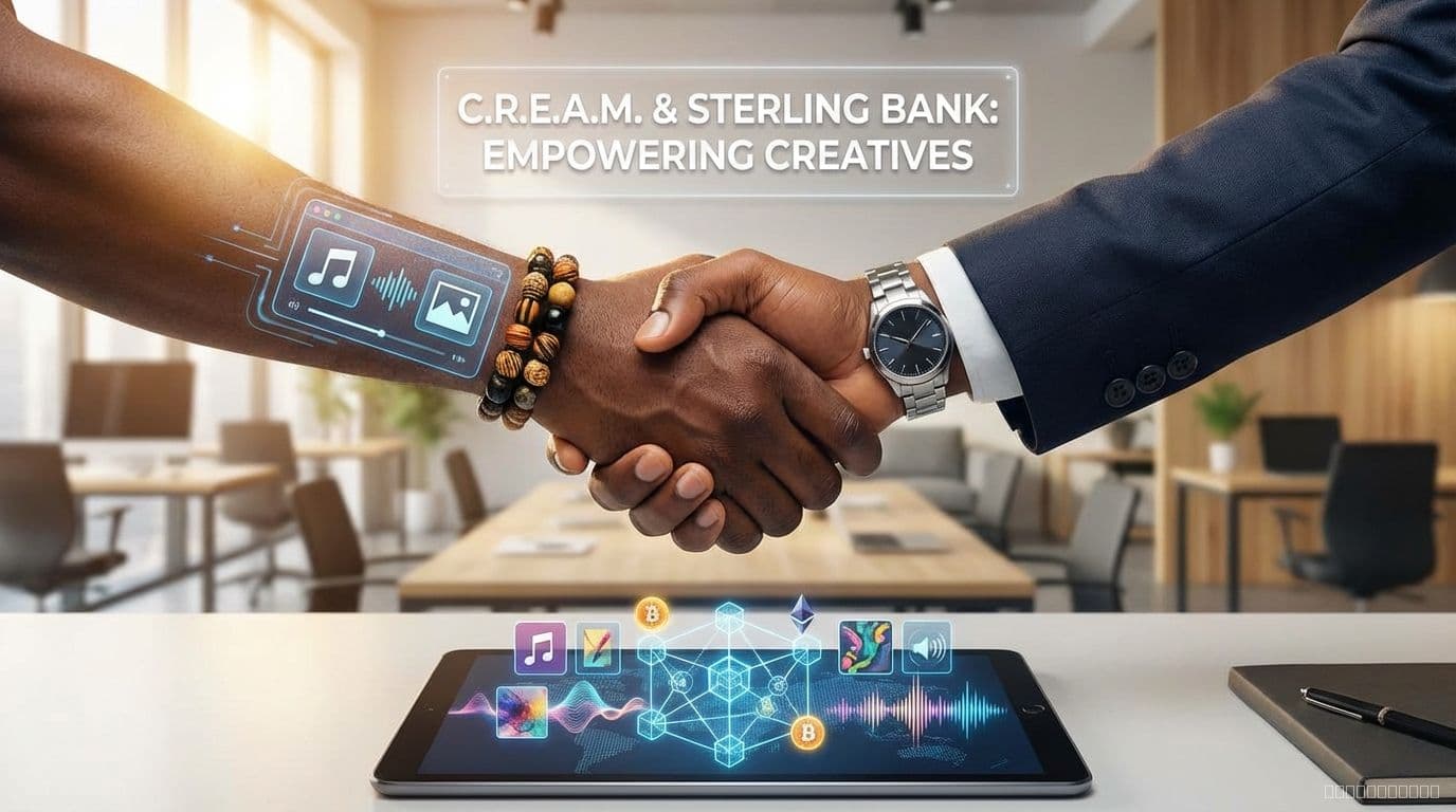C.R.E.A.M. Platform and Sterling Bank Forge Partnership in Crypto-Friendly Initiative for Nigerian Creatives - trading analysis by Michael Steinbach and Biturai | biturai.com