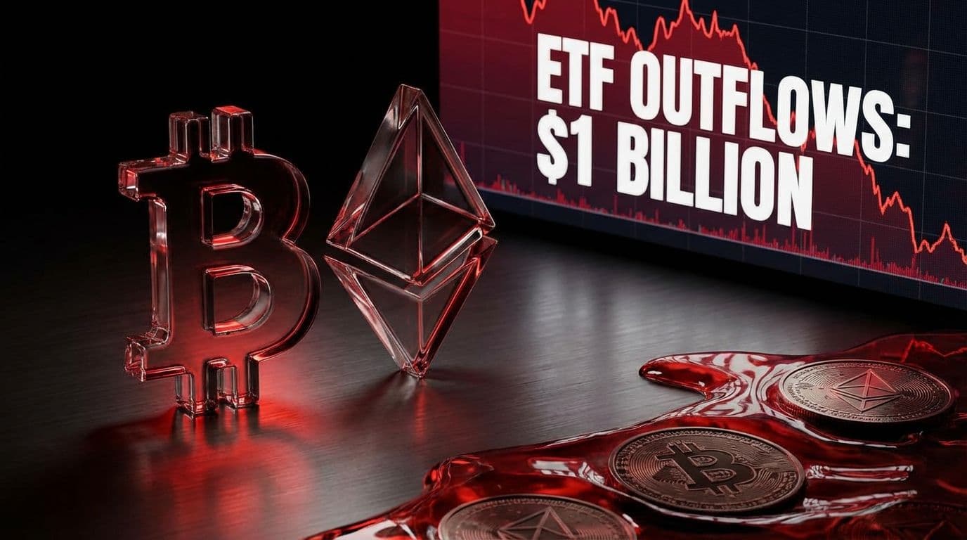 Crypto Funds Experience Significant Outflows Amid Market Downturn - trading analysis by Michael Steinbach and Biturai | biturai.com