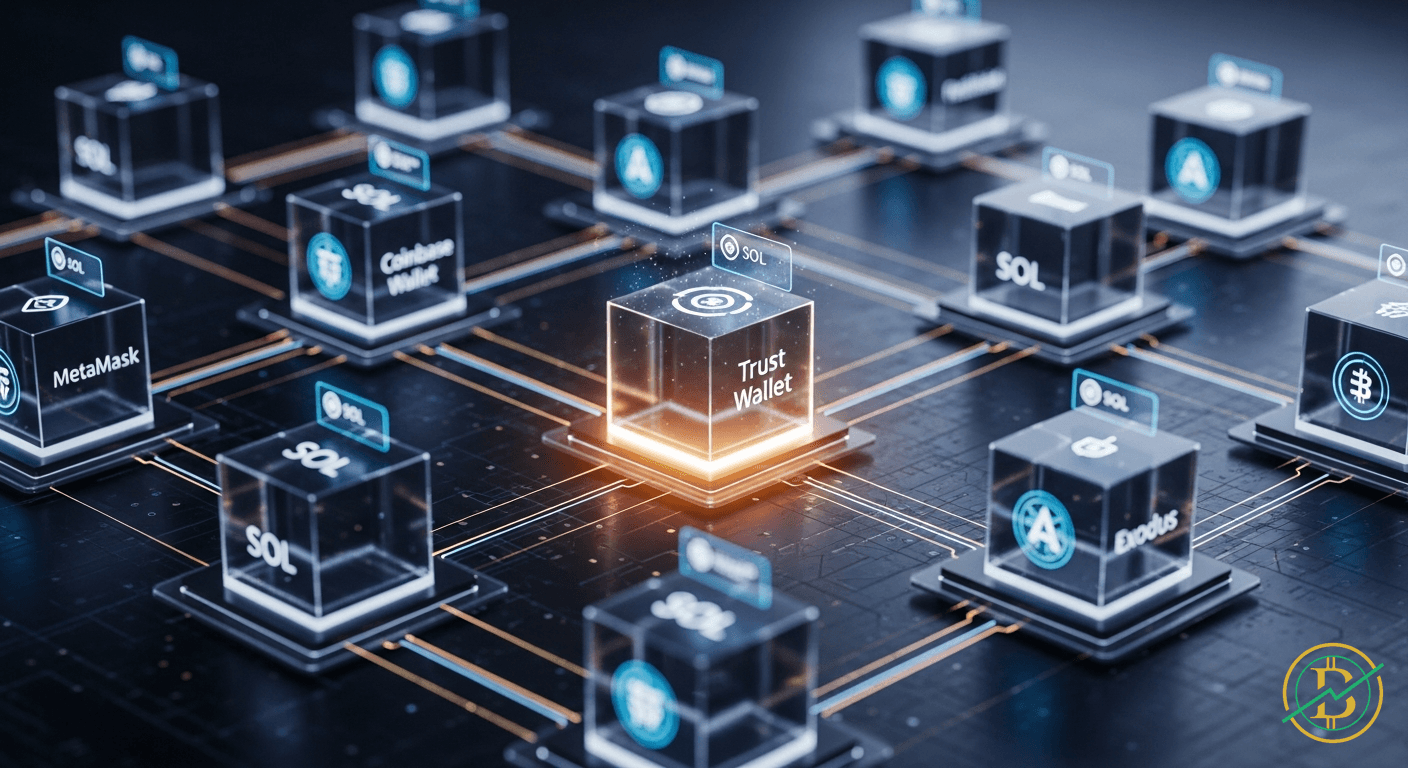 CoinGecko bewertet Top Hot Wallets im Sommer - SOL, 2026, TOP cryptocurrency news by Michael Steinbach and Biturai | biturai.com