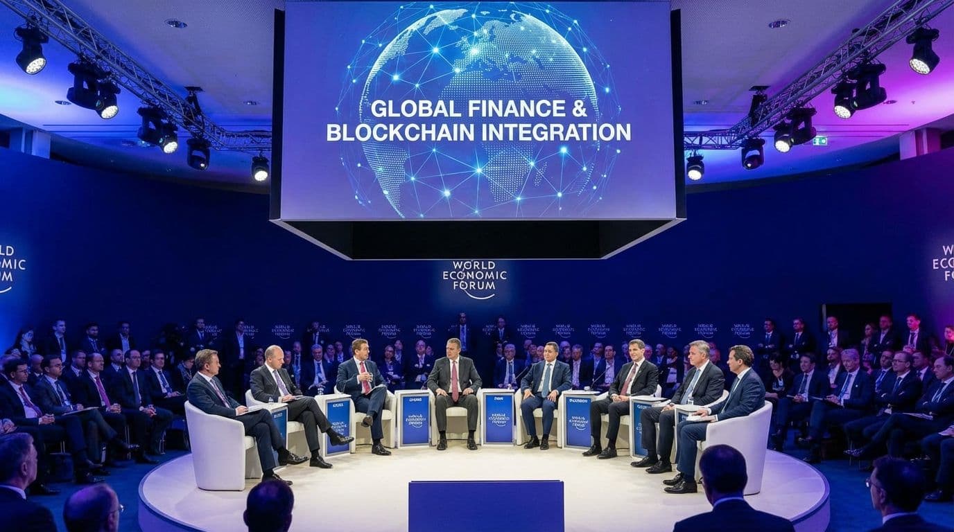 Blockchaintechnologie erobert die globalen Finanzmärkte: Führungskräfte in Davos signalisieren Wandel - BMDA, BIDEN, SIU cryptocurrency news by Michael Steinbach and Biturai | biturai.com