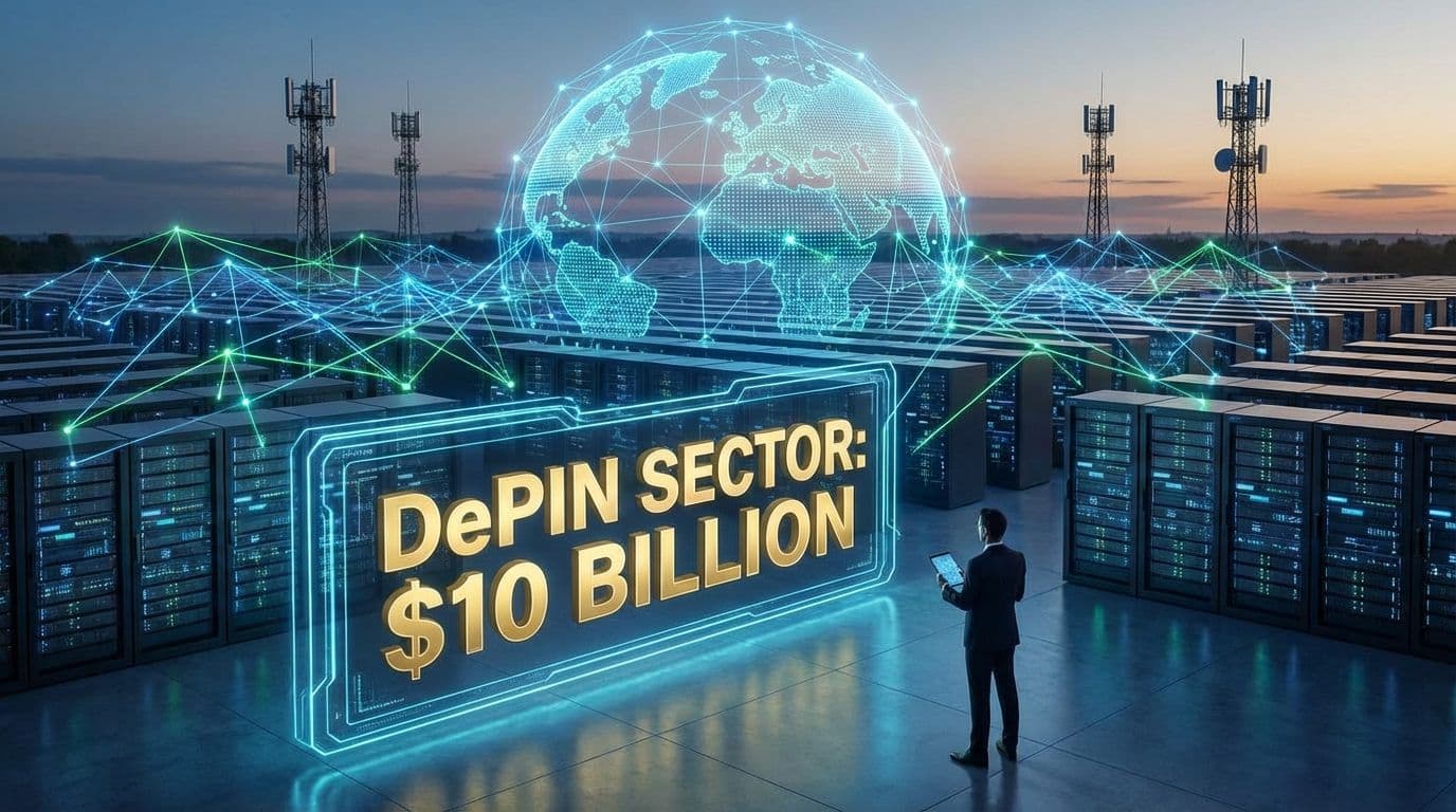 DePIN Sektor explodiert mit 10 Milliarden Dollar Wachstum und zieht Investoren an - TOKEN, TOKEN, PDX cryptocurrency news by Michael Steinbach and Biturai | biturai.com