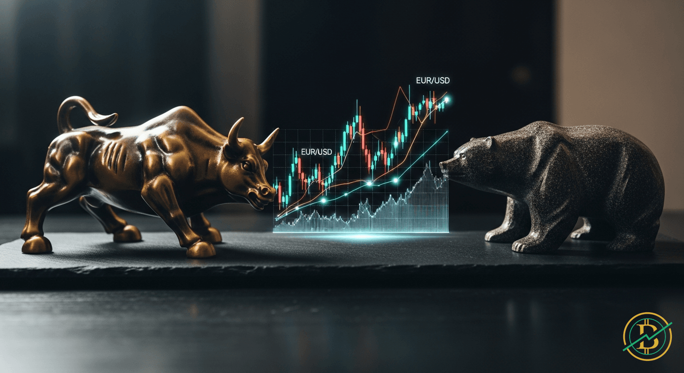Euro Dollar Stability Tested as Crypto Market Volatility Persists - 2024, 2024, BAND cryptocurrency news by Michael Steinbach and Biturai | biturai.com