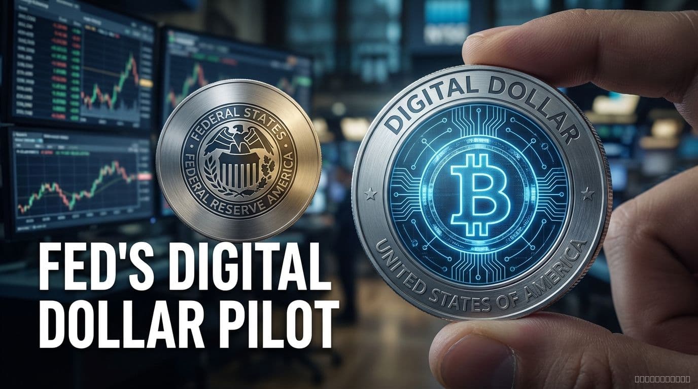 Fed's Digital Dollar Pilot: A Deep Dive for Crypto Traders - trading analysis by Michael Steinbach and Biturai | biturai.com