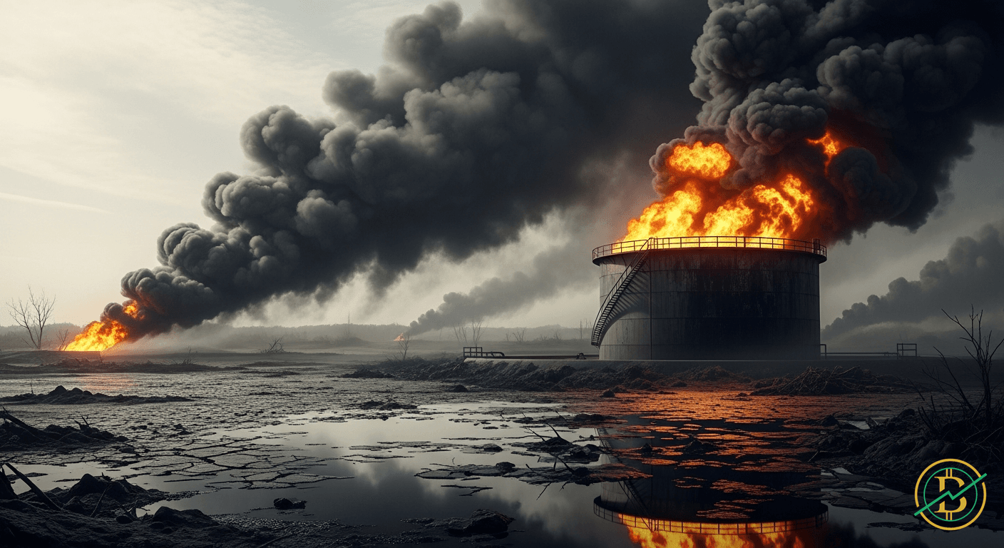 Iran wirft Israel "Ökozid" nach Angriffen auf Kraftstofflager vor - FUELX, ROME, IMX cryptocurrency news by Michael Steinbach and Biturai | biturai.com