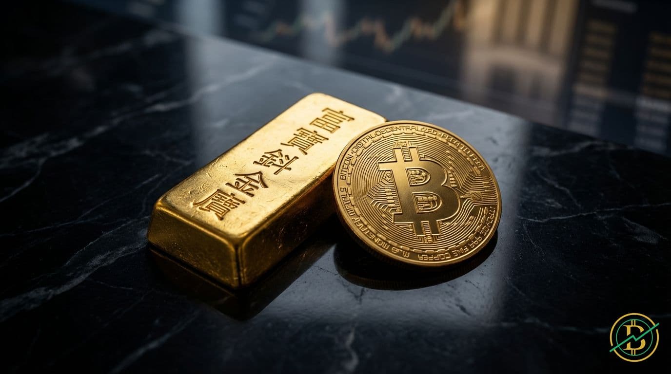 Gold's Allure versus Bitcoin: Navigating Shifting Chinese Investment Strategies - FTR, SOURCE, CCY trading analysis by Michael Steinbach and Biturai | biturai.com