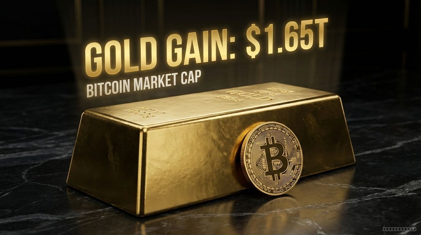 Goldrallye übertrifft die gesamte Marktkapitalisierung von Bitcoin an einem Tag - cryptocurrency news by Michael Steinbach and Biturai | biturai.com