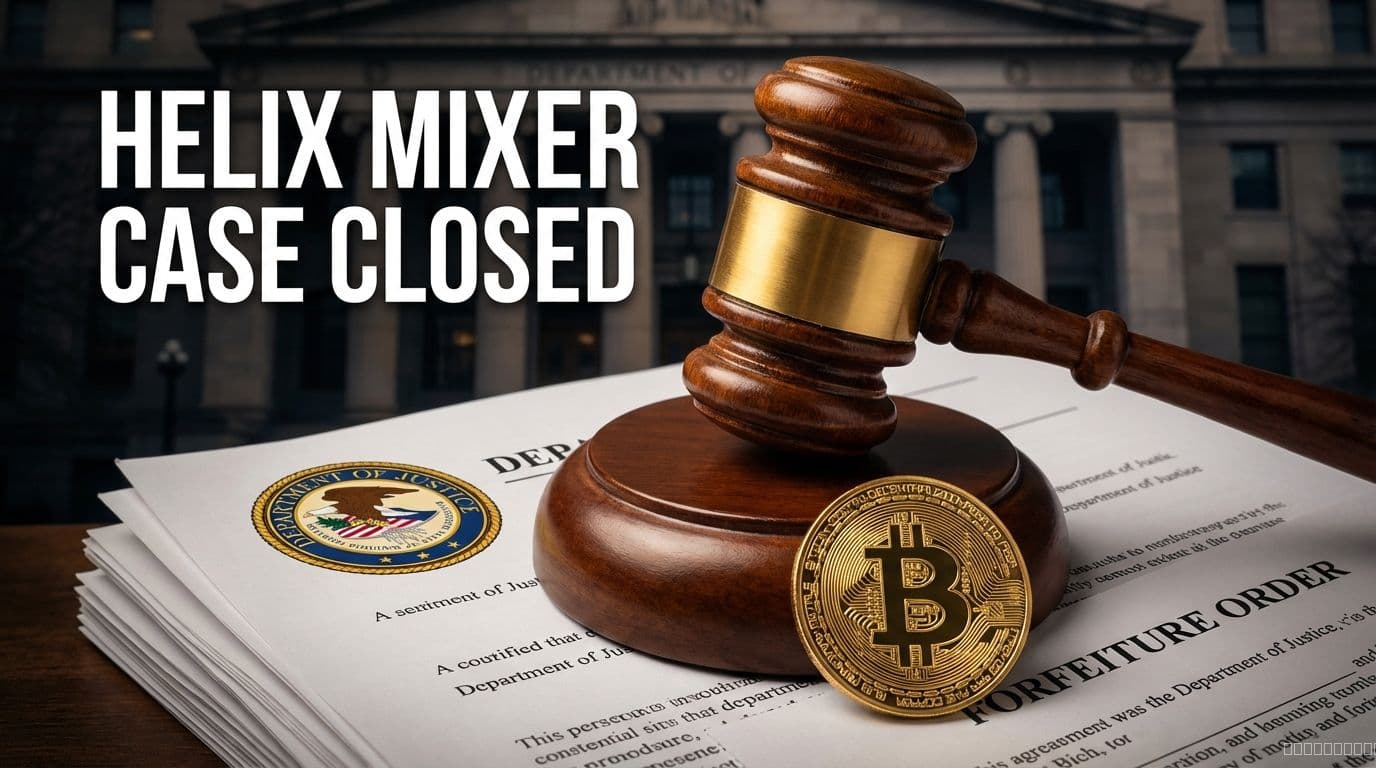 Helix Mixer Case Closure Signals Maturation of Darknet Bitcoin Investigations - FINK, CASH, BTC trading analysis by Michael Steinbach and Biturai | biturai.com