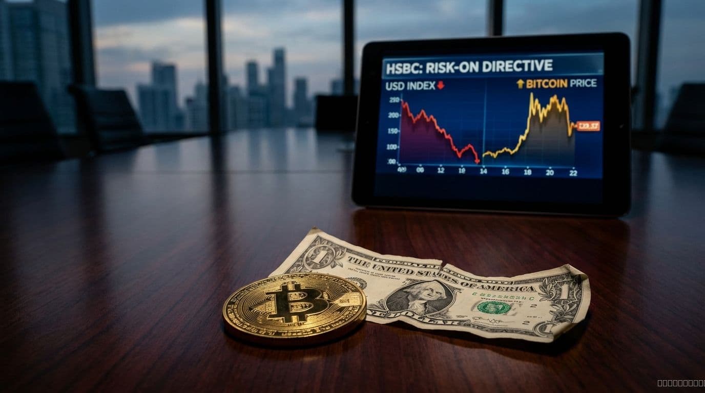 HSBC's Risk Assessment Fuels Bitcoin Price Volatility Amid Dollar Weakness - DOLLAR, BTC, ARTHUR trading analysis by Michael Steinbach and Biturai | biturai.com
