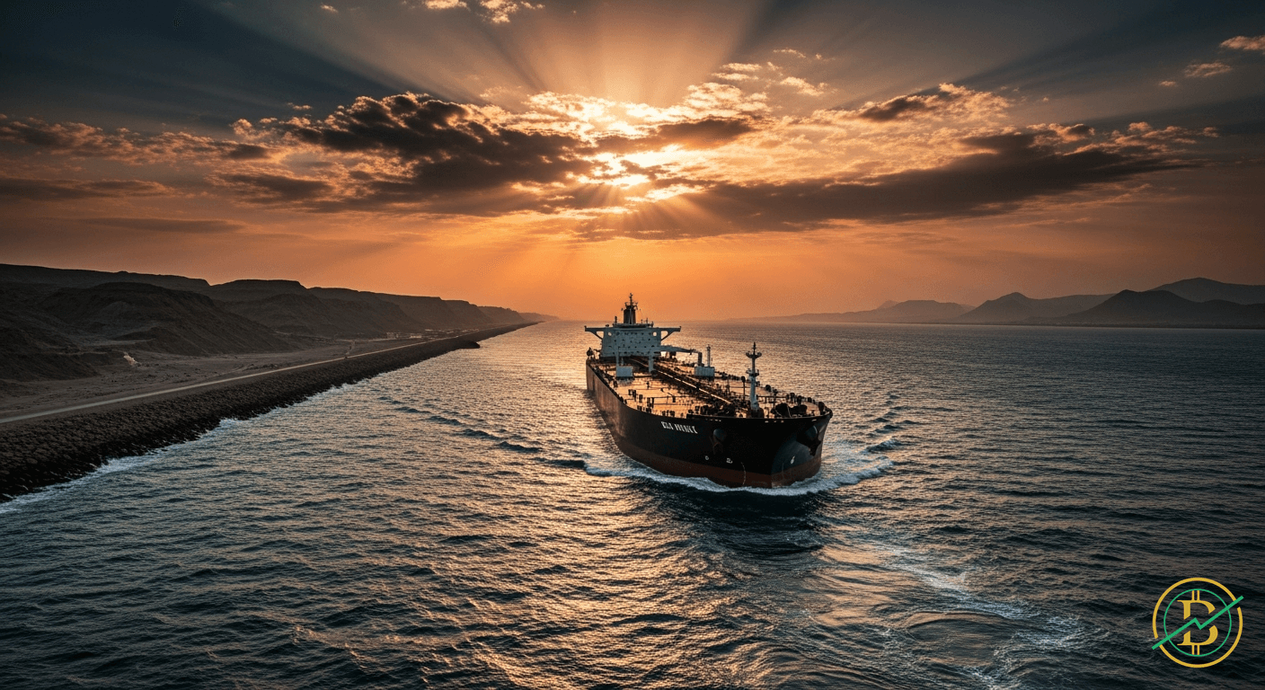 Iranische Öltransporte nach China trotzen geopolitischen Spannungen - cryptocurrency news by Michael Steinbach and Biturai | biturai.com