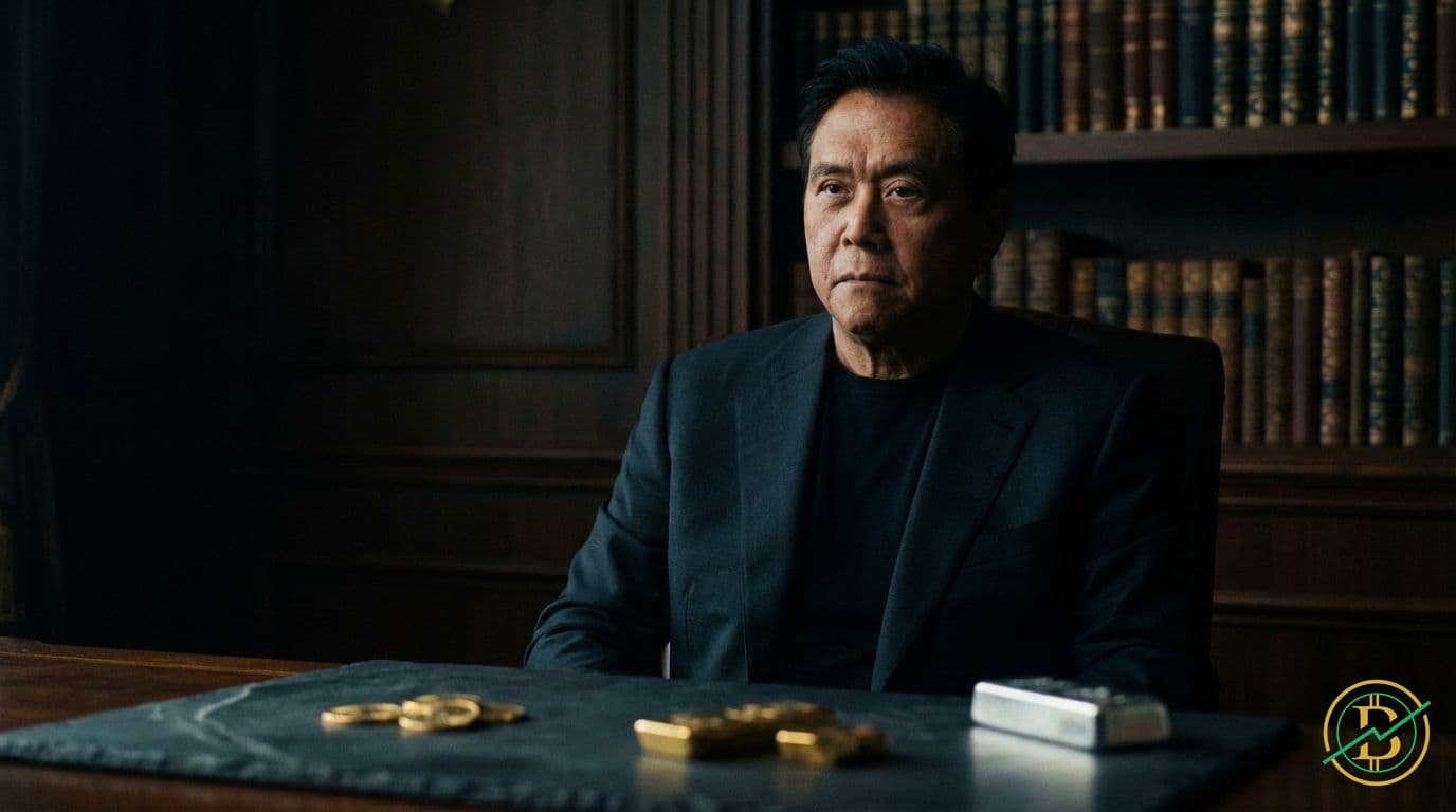 Kiyosaki Calls for Crypto Resilience Amidst Financial Instability - CRASH, ETH, JIM cryptocurrency news by Michael Steinbach and Biturai | biturai.com
