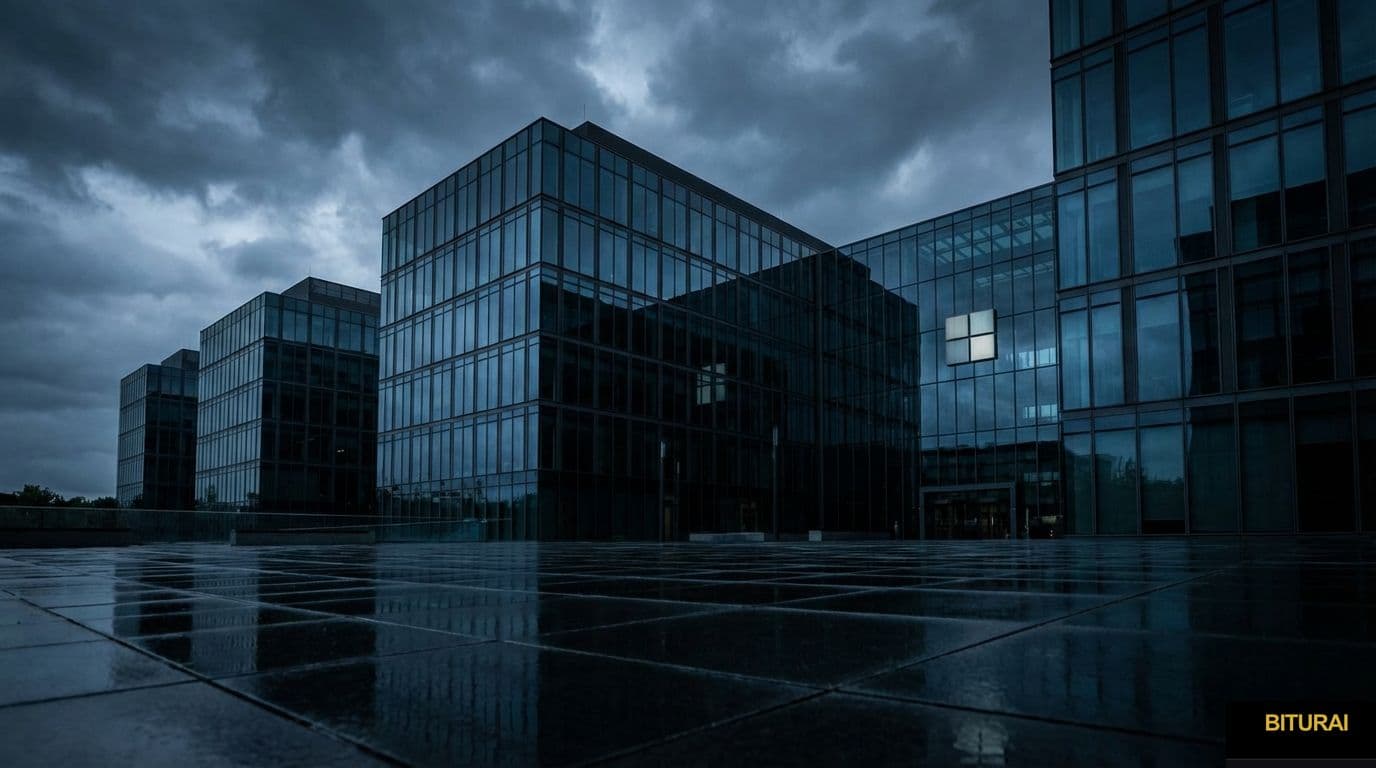 Microsoft's Market Dip Sparks Crypto Market Contagion Fears - cryptocurrency news by Michael Steinbach and Biturai | biturai.com