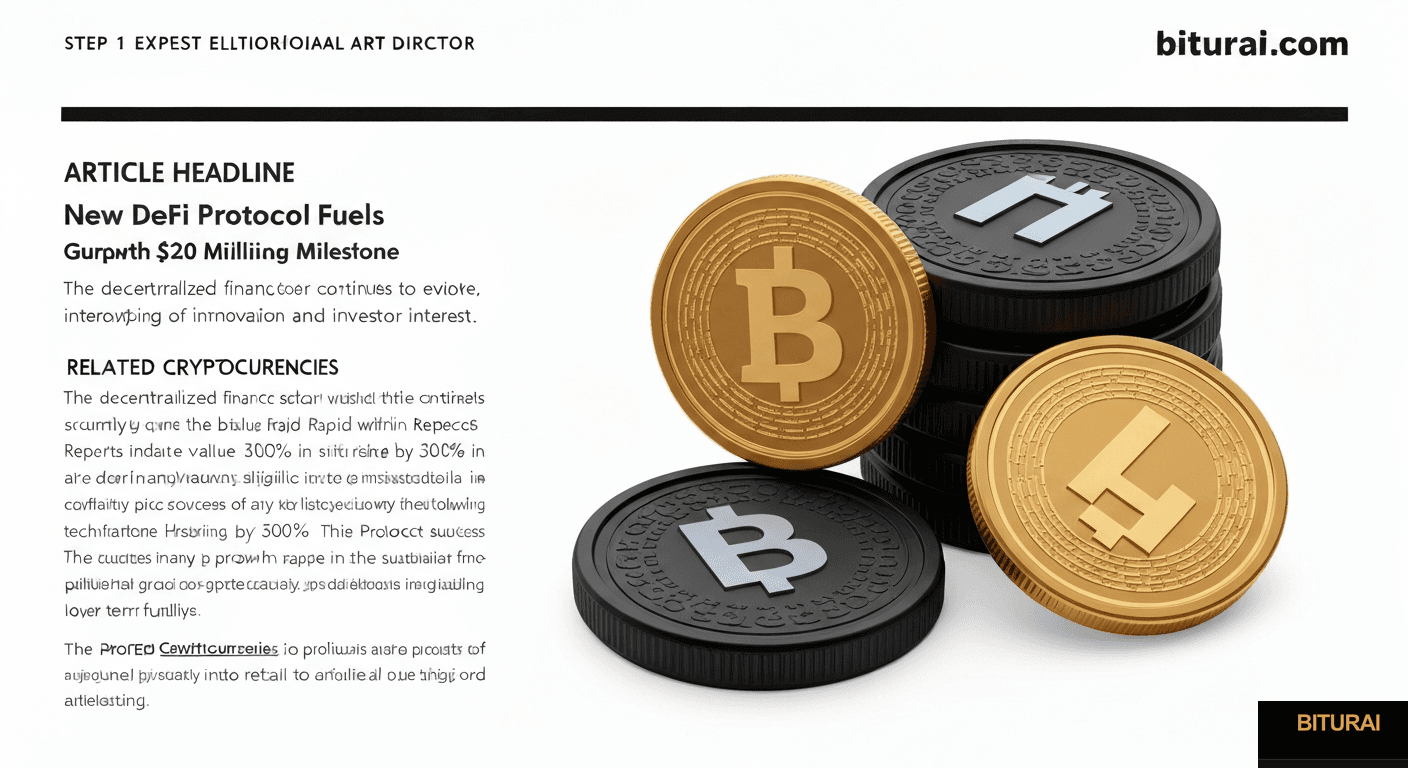 New DeFi Protocol Fuels Rapid Growth Surpasses $20 Million Funding Milestone - trading analysis by Michael Steinbach and Biturai | biturai.com