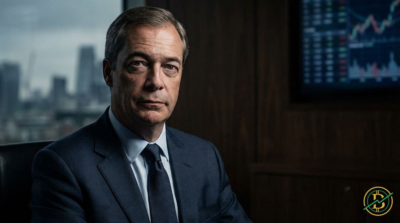Nigel Farage Invests in UK Bitcoin Firm Stack BTC, Boosting Digital Asset Profile - BTC, USDC crypto news by Michael Steinbach | Biturai