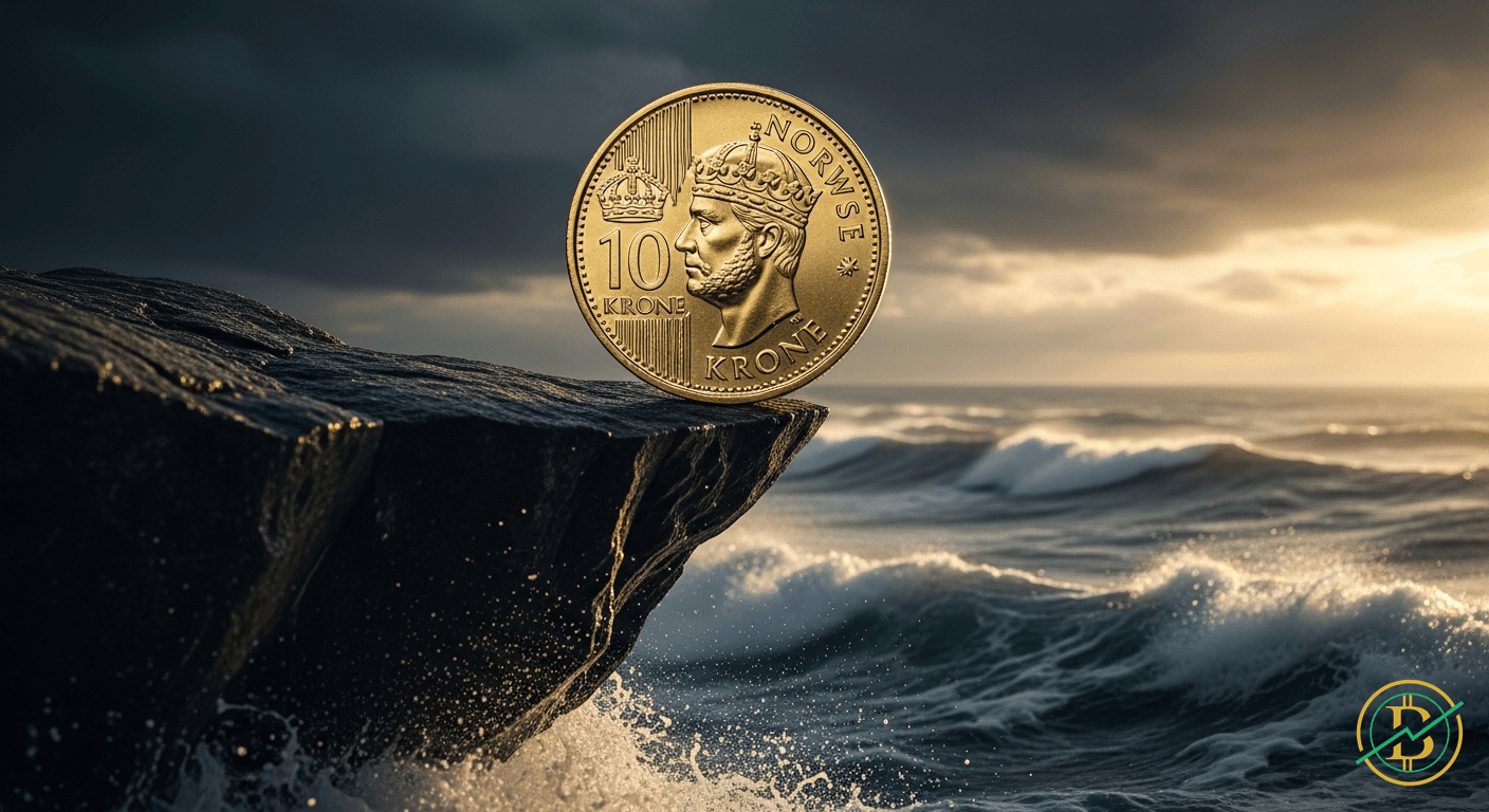 Norwegian Krone's Transient Rally: Nordea's Cautionary Outlook for Crypto Traders - FCTR, IMX, SNT cryptocurrency news by Michael Steinbach and Biturai | biturai.com