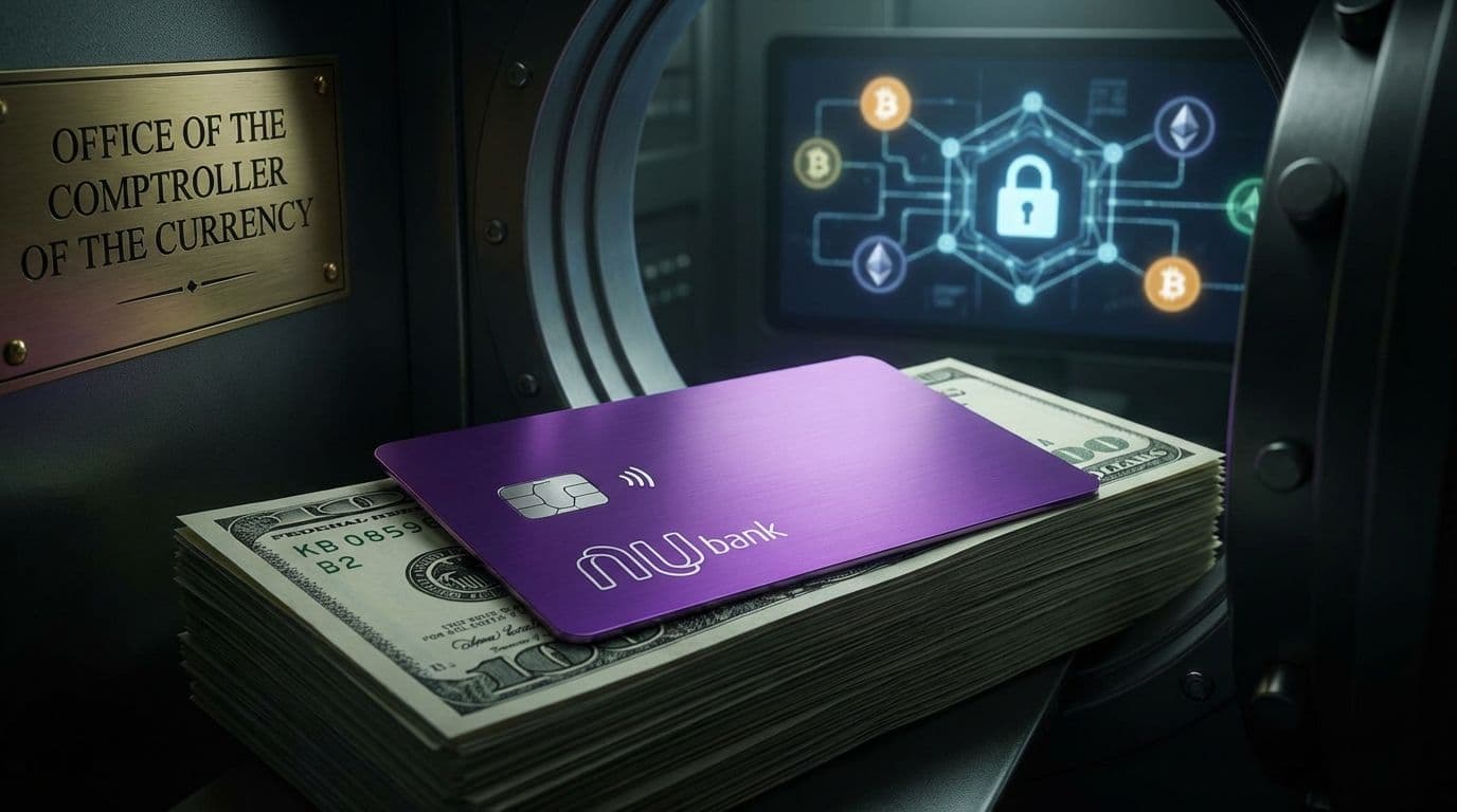 Nubank's US Bank Charter Signals Crypto Custody Expansion - BANK, ADA, ALGO trading analysis by Michael Steinbach and Biturai | biturai.com
