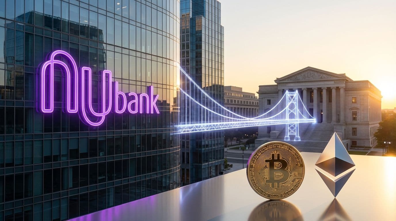 Nubank's US Banking Gambit Signals Crypto Integration Potential - trading analysis by Michael Steinbach and Biturai | biturai.com