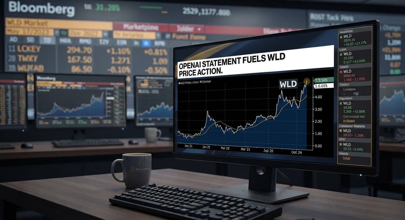 OpenAI's Social Media Ambitions Spark Speculation Fueling Worldcoin Price Action - cryptocurrency news by Michael Steinbach and Biturai | biturai.com