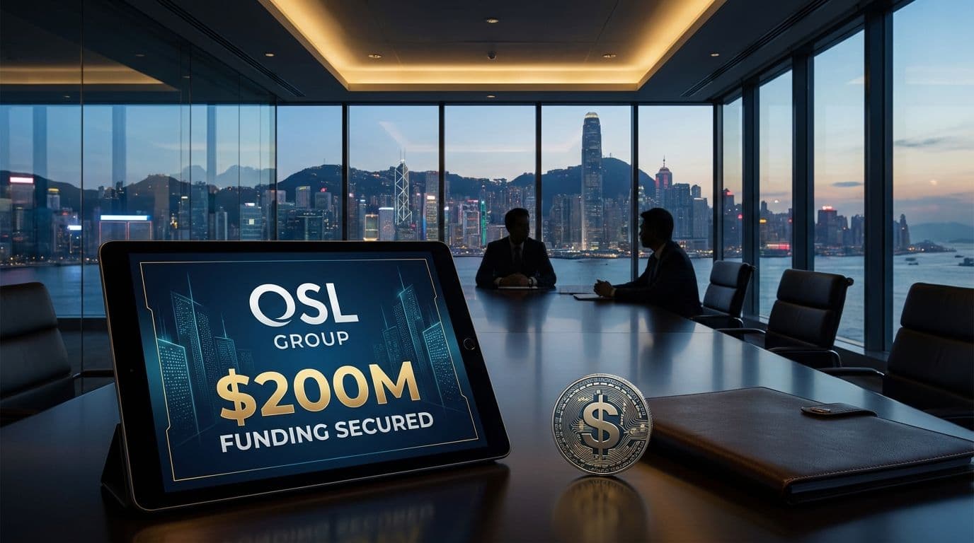 OSL Group Secures $200 Million Funding Boost for Stablecoin and Payments Domination - cryptocurrency news by Michael Steinbach and Biturai | biturai.com