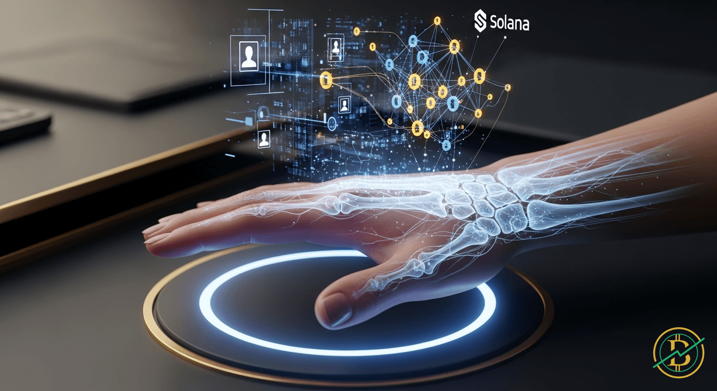 VeryAI sichert zehn Millionen Dollar für Handflächenscan basierte Verifizierung auf Solana - SOL, CRED cryptocurrency news by Michael Steinbach and Biturai | biturai.com