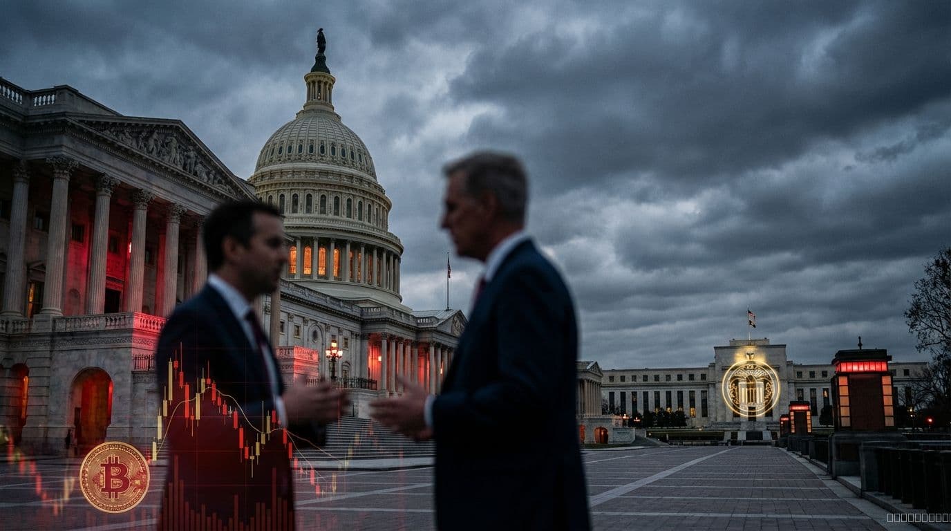 Political Standoff Threatens Stability of US Monetary Policy Impacting Crypto Markets - trading analysis by Michael Steinbach and Biturai | biturai.com