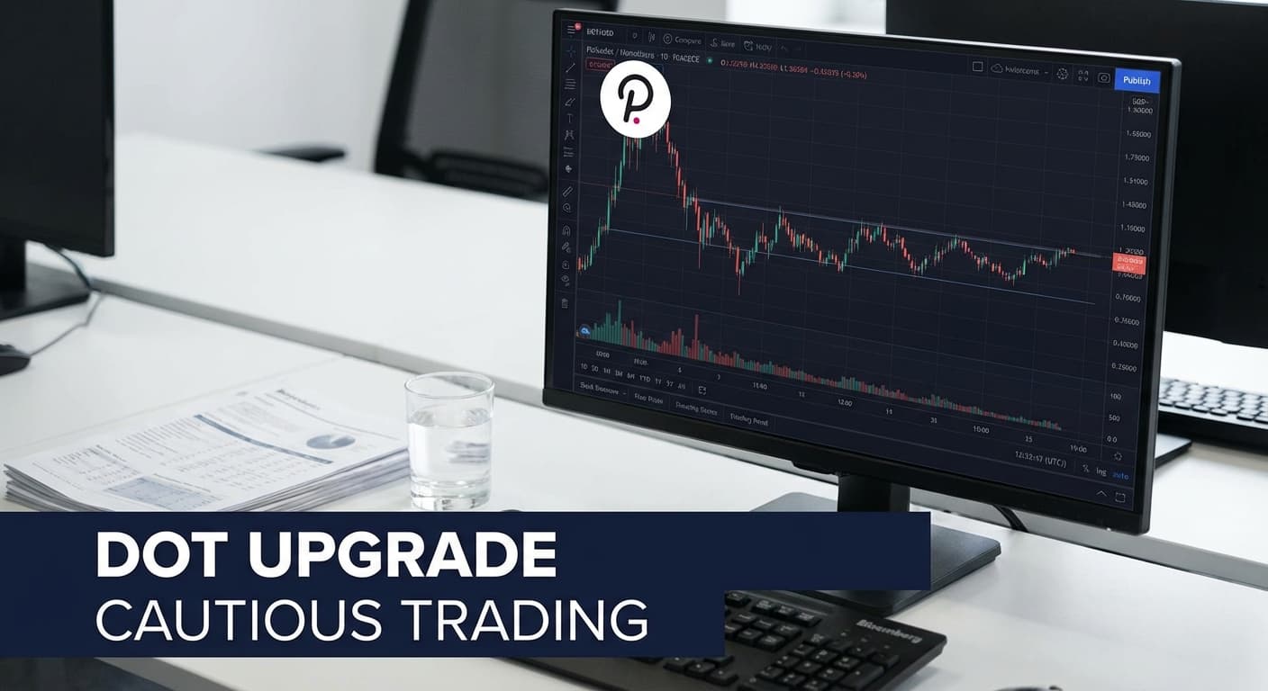 Polkadots bedeutendstes Upgrade startet, DOT Anleger verhalten sich abwartend - DOT cryptocurrency news by Michael Steinbach and Biturai | biturai.com