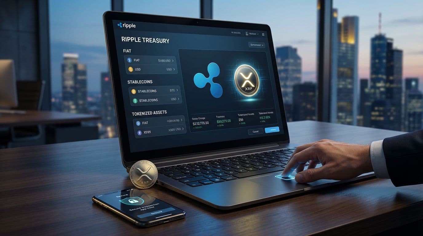 Ripple Launches Treasury Solution Streamlining Cryptocurrency and Fiat Management - trading analysis by Michael Steinbach and Biturai | biturai.com