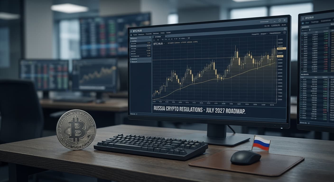 Russia's Cryptocurrency Regulatory Roadmap Awaits Implementation - BANK, BTC, READ trading analysis by Michael Steinbach and Biturai | biturai.com