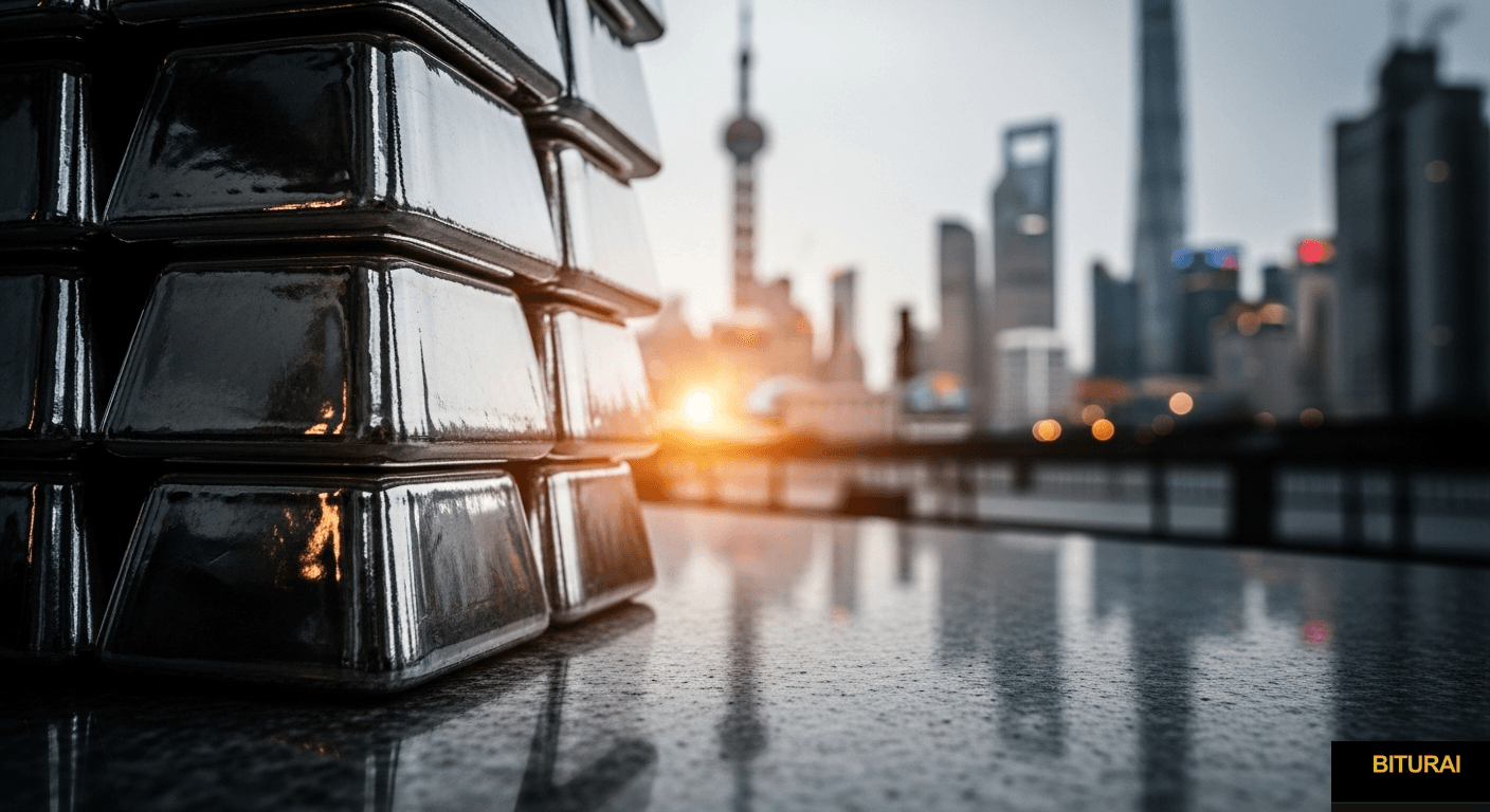 Shanghai Silver Soars: Physical Demand Outstrips Paper Market's Correction - trading analysis by Michael Steinbach and Biturai | biturai.com