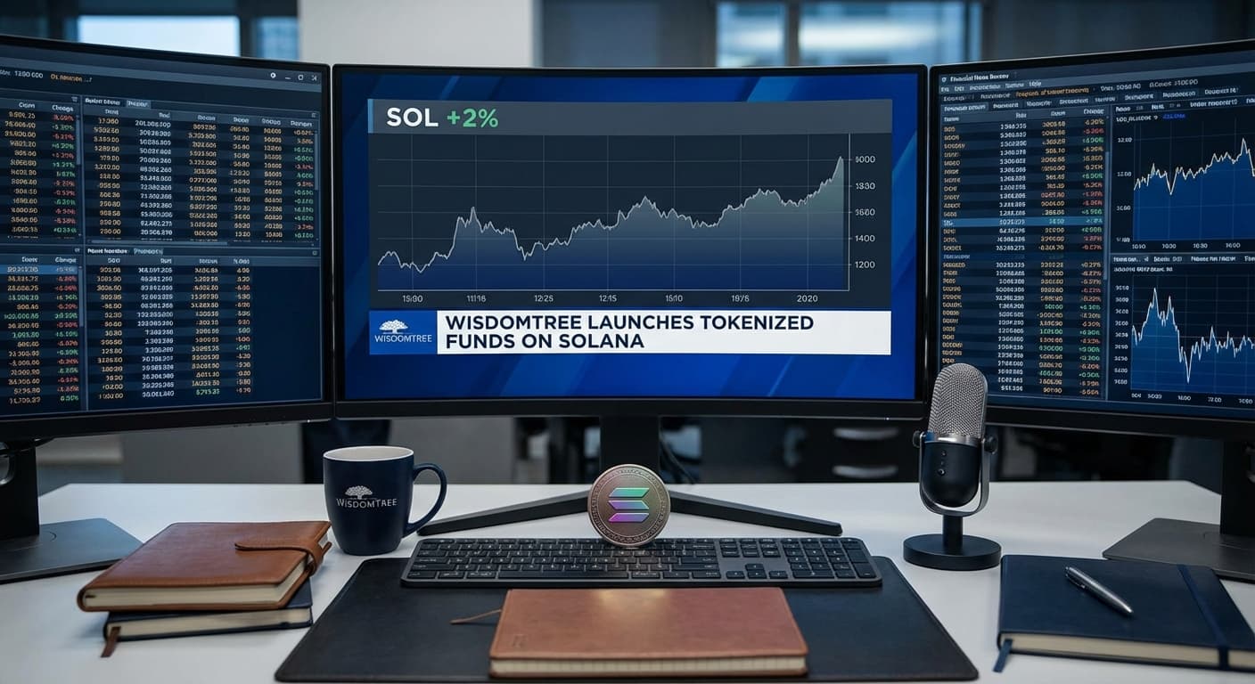 Solana Defies Market Trends Surging on Tokenized Fund Integration - BULLISH, SOL, CNT cryptocurrency news by Michael Steinbach and Biturai | biturai.com