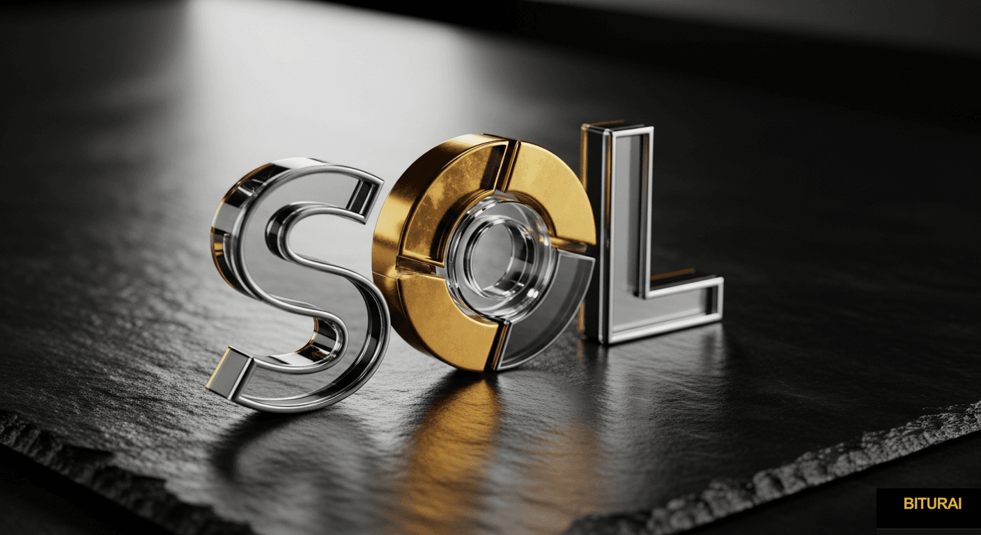 Solana im Kreuzfeuer: Konsolidierung oder Absturz? - FLOW, SOL, TAKER cryptocurrency news by Michael Steinbach and Biturai | biturai.com