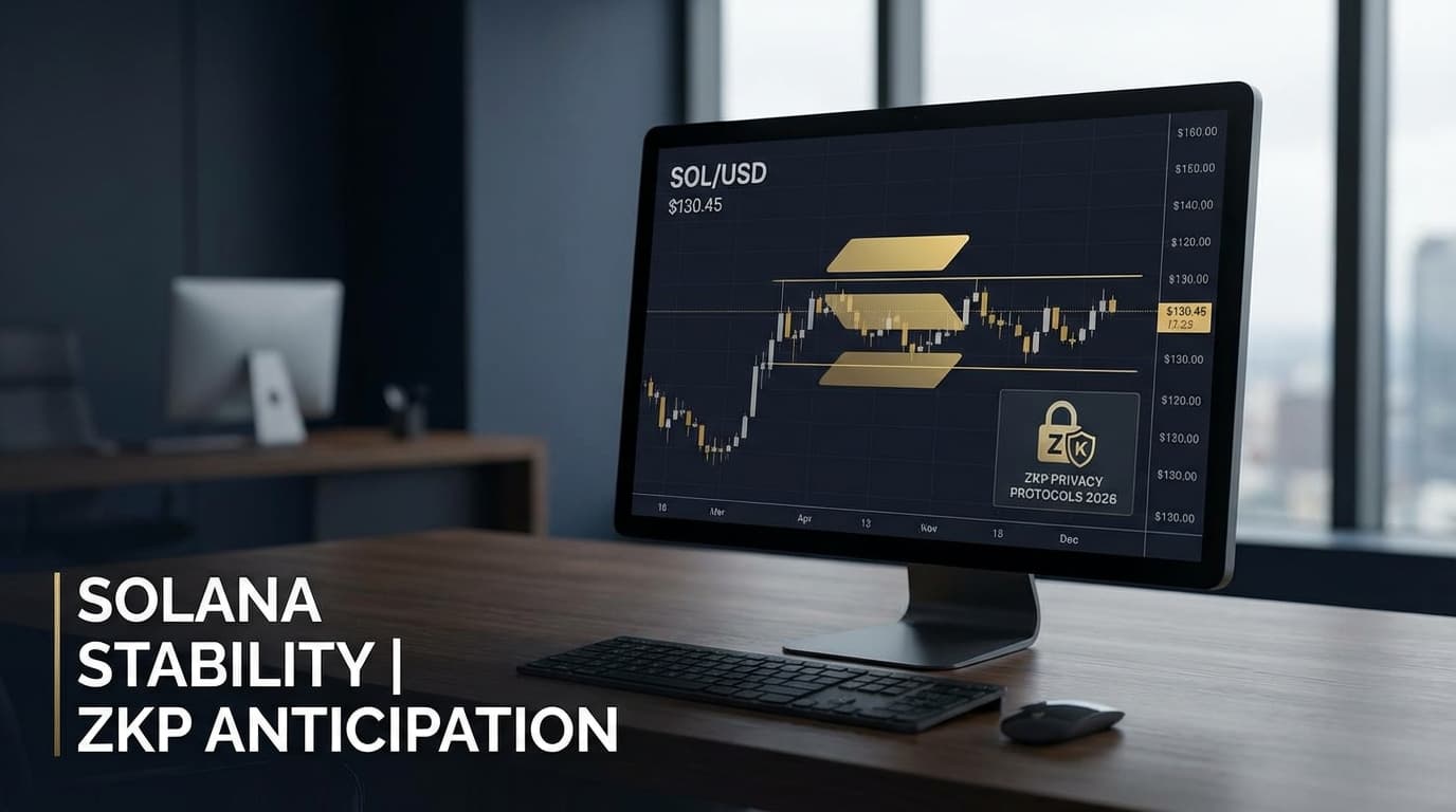 Solana Konsolidiert Während ZKP Protokoll in den Fokus rückt - cryptocurrency news by Michael Steinbach and Biturai | biturai.com