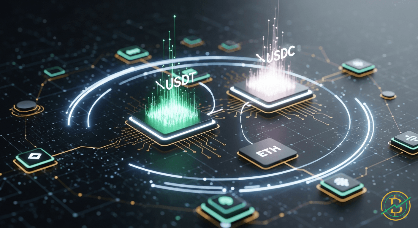 Stablecoins Markt übersteigt 333 Milliarden Dollar: USDT und USDC dominieren - STABLE, ETH, IMX cryptocurrency news by Michael Steinbach and Biturai | biturai.com