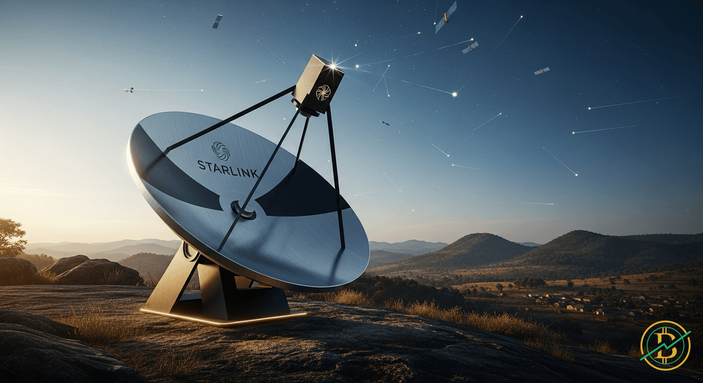 Starlink Expands Reach Bringing Satellite Internet to the Central African Republic - cryptocurrency news by Michael Steinbach and Biturai | biturai.com