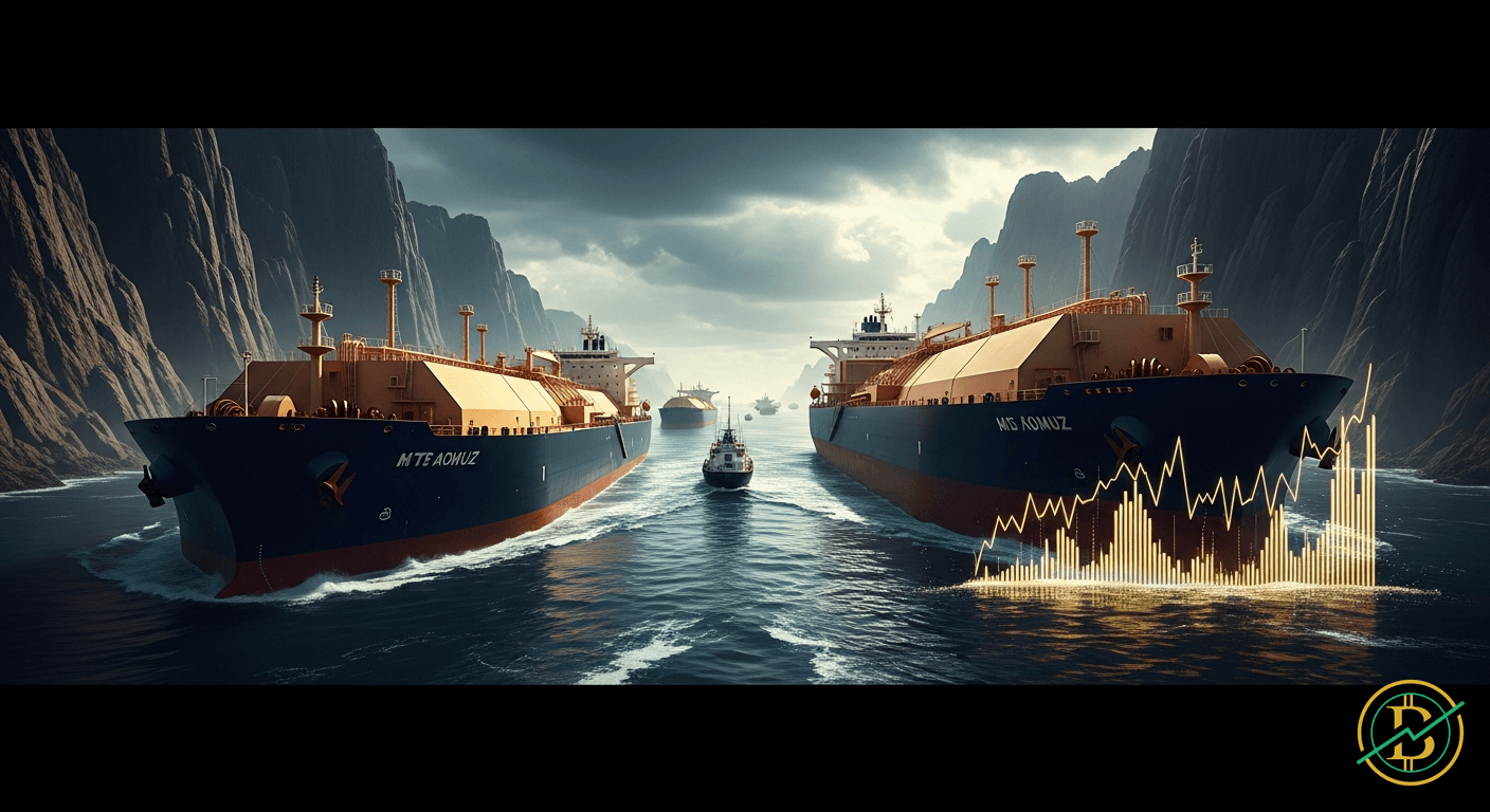 Irans Kontrolle über Straße von Hormus erschüttert globale Energiemärkte - cryptocurrency news by Michael Steinbach and Biturai | biturai.com